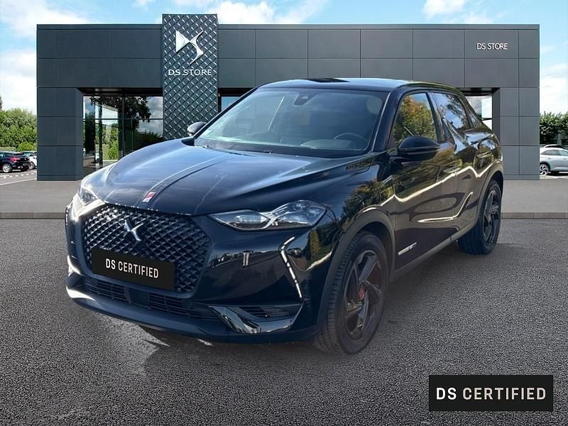 Noir Utilisé 2021 DS Automobiles DS3 Crossback Performance Line Plus SUV | 18 990 € (Prix juste) - Image 1/4