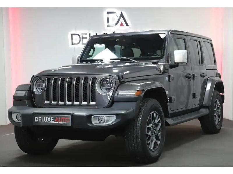 Gris Utilisé 2022 Jeep Wrangler Overland SUV | 52 990 € - Image 1/4