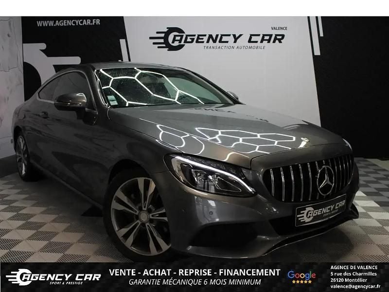 Gris Occasion 2017 Mercedes C200 Executive Coupé | 20 490 € (Bon prix) - Image 1/4