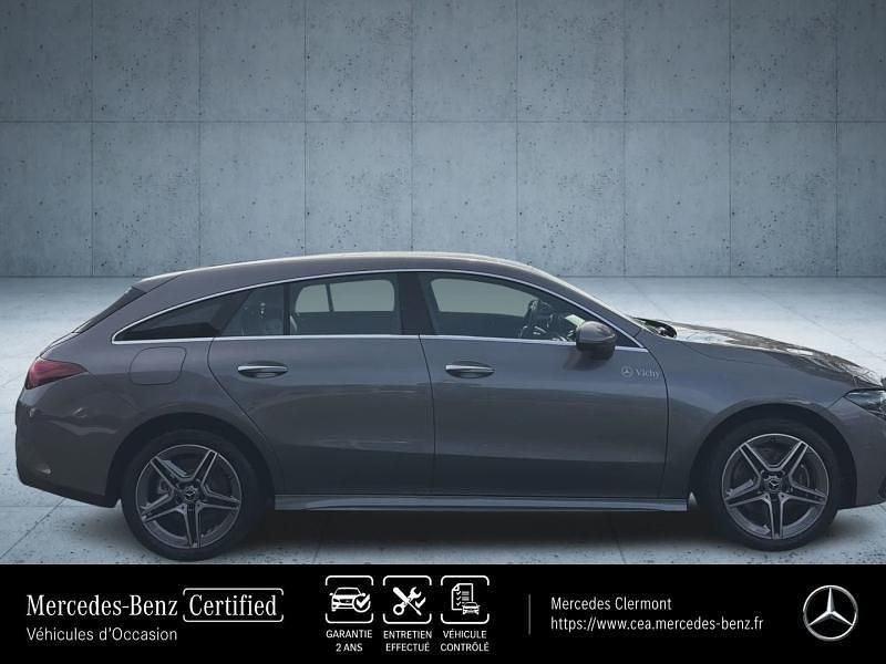 Occasion Mercedes CLA250e Shooting Brake AMG line 163 ch (119 kW) 2025 Gris montagne métallisé Break