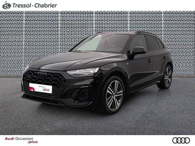 Noir mythe métallisé Utilisé 2023 Audi Q5 S-Line SUV | 48 690 € (Prix juste) - Image 1/4