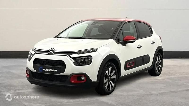 Blanc Occasion 2023 Citroën C3 PureTech Berline | 12 799 € (Prix juste) - Image 1/4