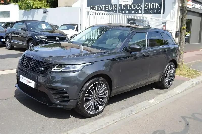 Gris Utilisé 2019 Land Rover Range Rover Velar R-Dynamic SUV | 35 990 € (Super prix) - Image 1/4