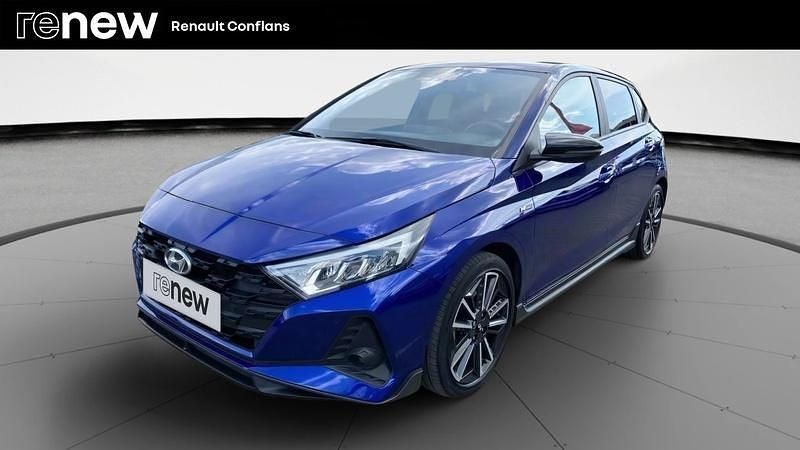 Bleu Utilisé 2021 Hyundai i20 N Line Berline | 15 980 € (Bon prix) - Image 1/4