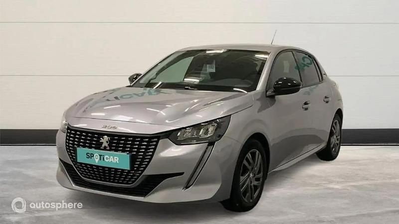 Gris Utilisé 2022 Peugeot 208 Style Citadine | 12 299 € (Prix juste) - Image 1/4