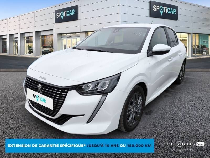 Blanc Utilisé 2021 Peugeot 208 Style Citadine | 13 490 € (Prix juste) - Image 1/3