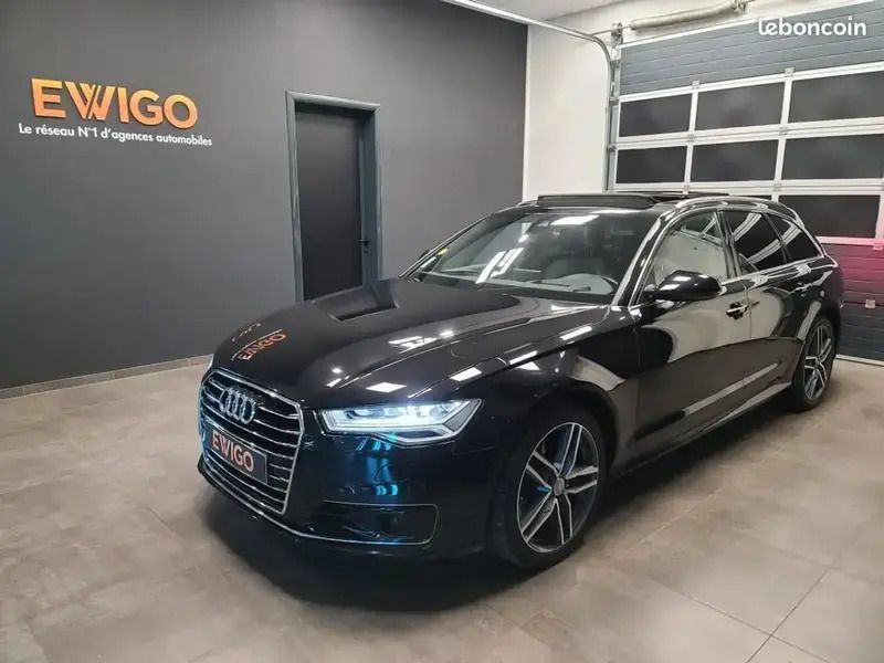 Noir Utilisé 2016 Audi A6 S-Line Break | 26 990 € (Prix juste) - Image 1/4