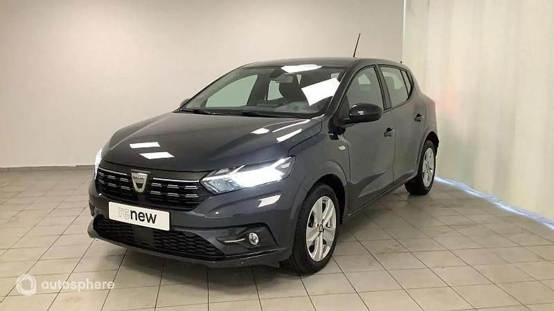 Gris Utilisé 2021 Dacia Sandero Comfort Citadine | 13 799 € (Prix juste) - Image 1/4