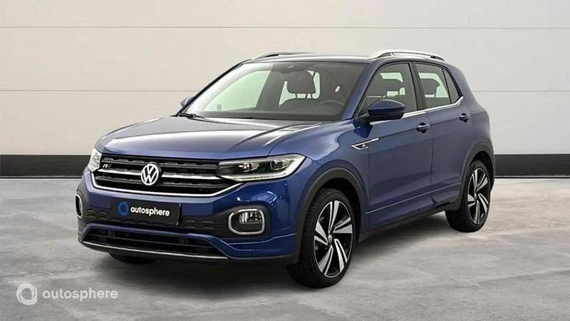 Bleu Utilisé 2020 VW T-Cross R-line SUV | 20 499 € (Prix juste) - Image 1/4