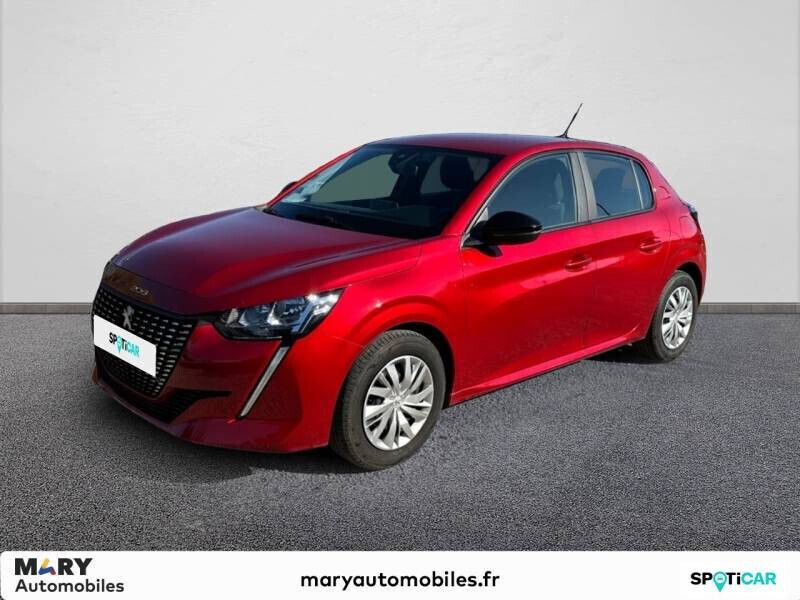 Rouge Utilisé 2022 Peugeot 208 Active Citadine | 13 490 € (Prix assez cher) - Image 1/4