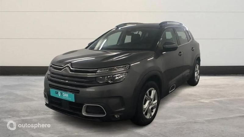 Gris Utilisé 2020 Citroën C5 Aircross Live SUV | 13 499 € (Prix juste) - Image 1/4