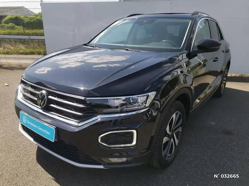 Noir Utilisé 2021 VW T-Roc Active SUV | 23 490 € (Prix juste) - Image 1/4