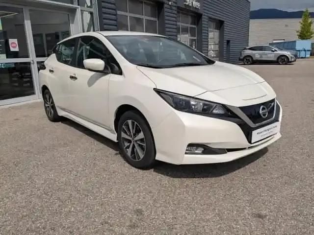Blanc Occasion 2021 Nissan Leaf Acenta Citadine | 14 650 € (Prix juste) - Image 1/4