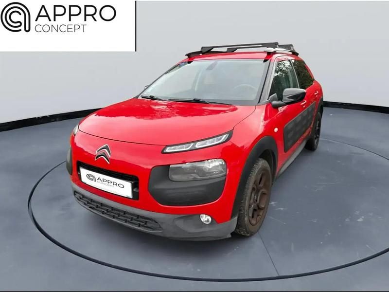 Rouge Occasion 2014 Citroën C4 Cactus PureTech Citadine | 4 990 € (Prix juste) - Image 1/4