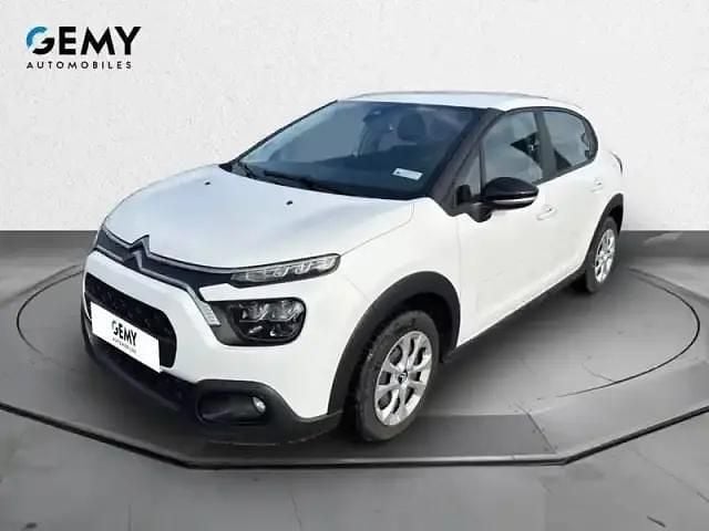 Blanc Utilisé 2021 Citroën C3 PureTech Berline | 8 990 € - Image 1/4