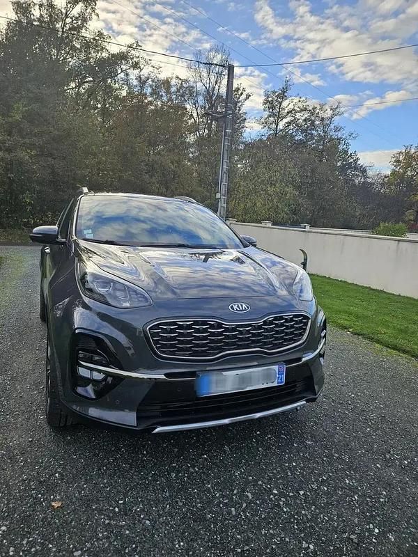 Gris Utilisé 2019 Kia Sportage GT-Line SUV | 18 000 € (Bon prix) - Image 1/4