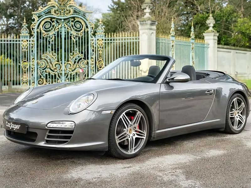 Gris Occasion 2011 Porsche 911 Carrera 4S Cabriolet Cabriolet | 67 000 € - Image 1/4