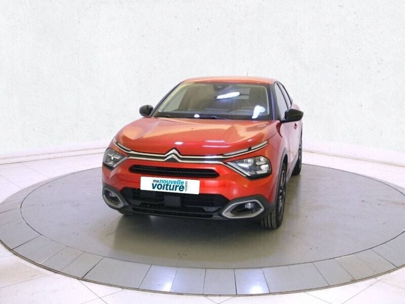 Rouge Utilisé 2021 Citroën C4 PureTech Berline | 14 890 € (Bon prix) - Image 1/4