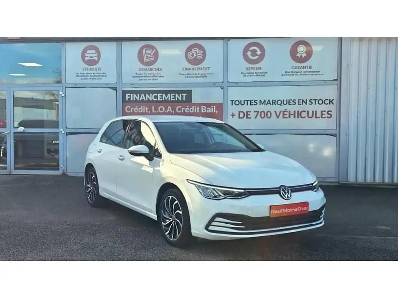 Blanc Occasion 2020 VW Golf Pro Berline | 17 990 € (Super prix) - Image 1/4