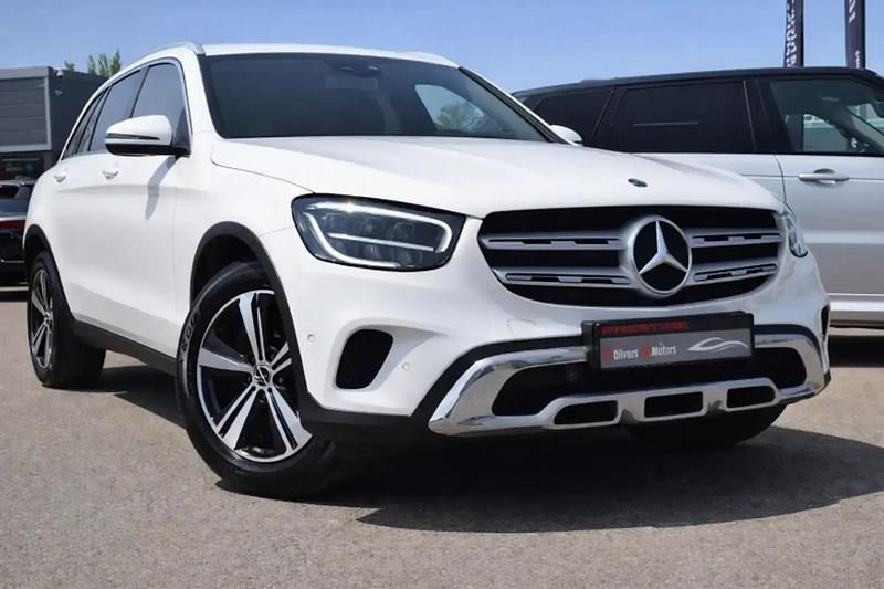 Blanc Occasion 2020 Mercedes GLC220 Business SUV | 32 900 € - Image 1/4