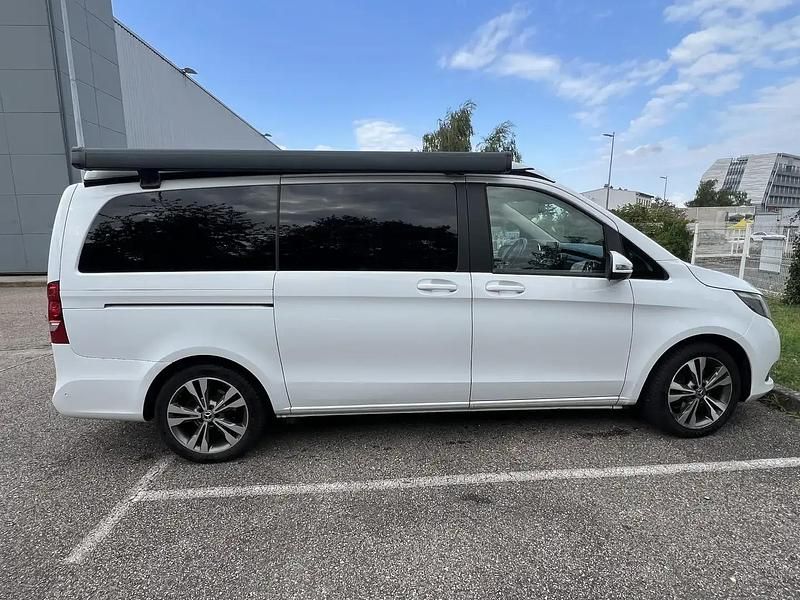 Blanc Occasion 2019 Mercedes V250 Marco Polo Monospace | 56 000 € (Prix juste) - Image 1/4