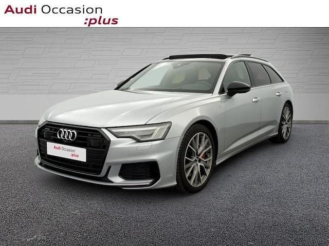 Argent fleuret métallisé Utilisé 2021 Audi A6 Competition Break | 44 900 € - Image 1/4