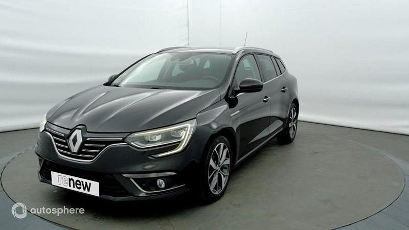 Blanc Utilisé 2017 Renault Mégane GrandTour Intens Break | 11 978 € (Prix juste) - Image 1/4