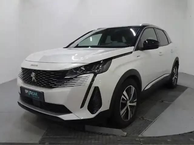 Blanc nacré (n) Occasion 2021 Peugeot 3008 Allure SUV | 18 390 € (Super prix) - Image 1/4