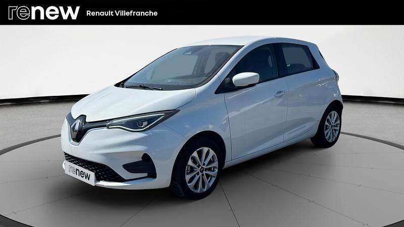Blanc Utilisé 2020 Renault Zoe Zen Citadine | 9 990 € (Bon prix) - Image 1/4