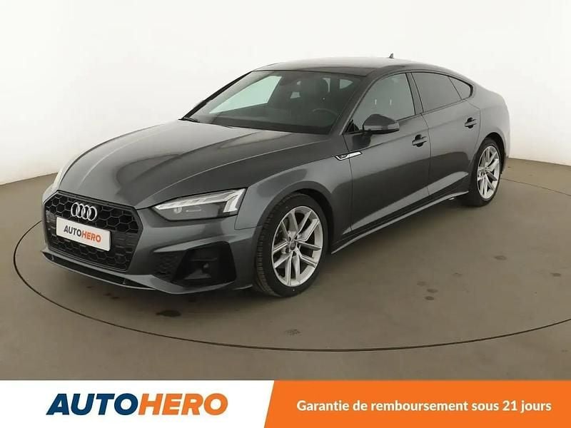 Gris Occasion 2020 Audi A5 S-Line Berline | 29 590 € (Prix cher) - Image 1/2