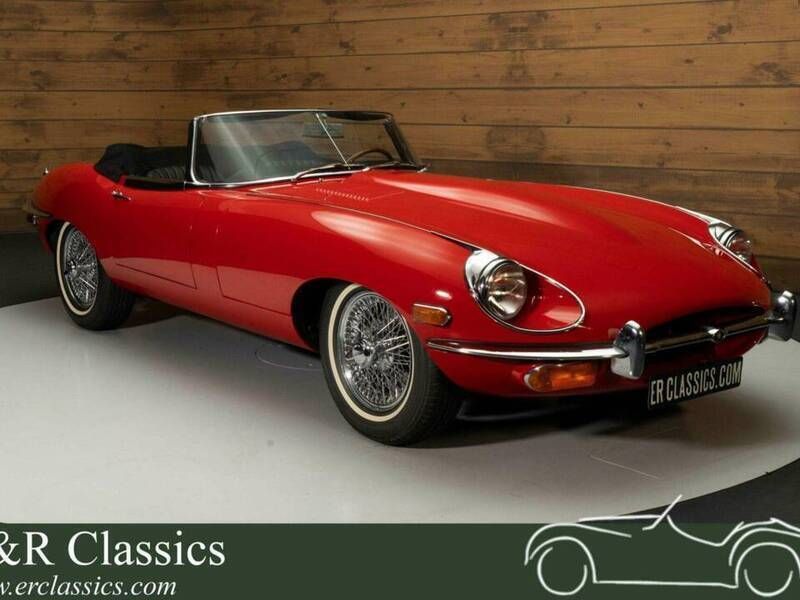 Rouge Occasion 1969 Jaguar E-Type Cabriolet | 89 950 € - Image 1/4