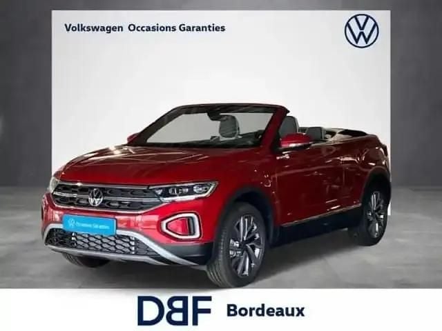 Rouge Nouvelle 2025 VW T-Roc Cabriolet Style Cabriolet | 44 900 € (Prix assez cher) - Image 1/4