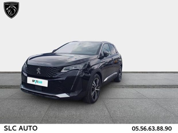 Noir Utilisé 2021 Peugeot 3008 GT | 25 990 € (Prix assez cher) - Image 1/4