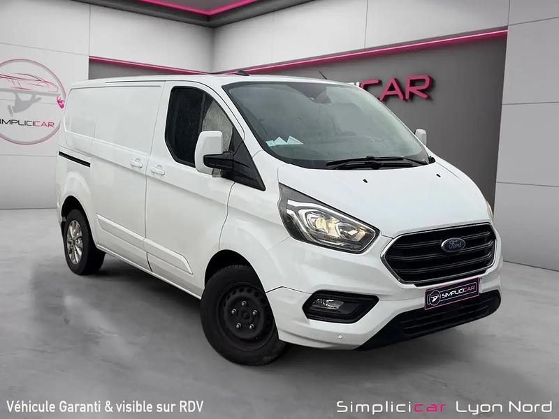 Blanc Utilisé 2021 Ford Transit Custom Monospace | 17 480 € - Image 1/4