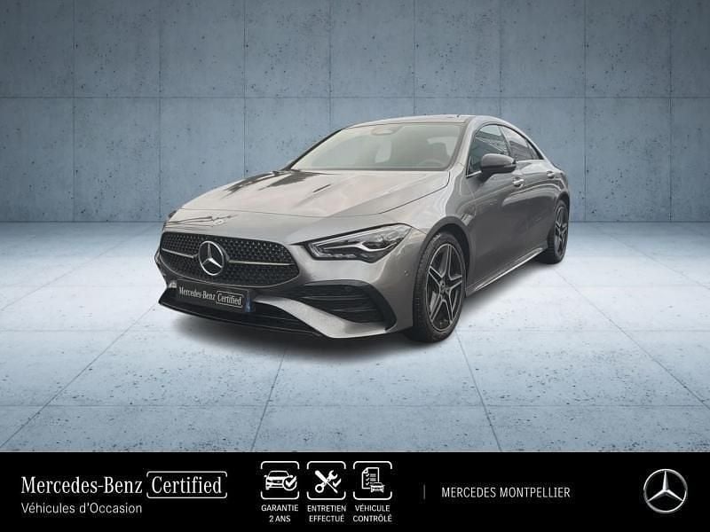Gris montagne magno manufaktur Occasion 2025 Mercedes CLA220 AMG line Berline | 44 900 € - Image 1/4