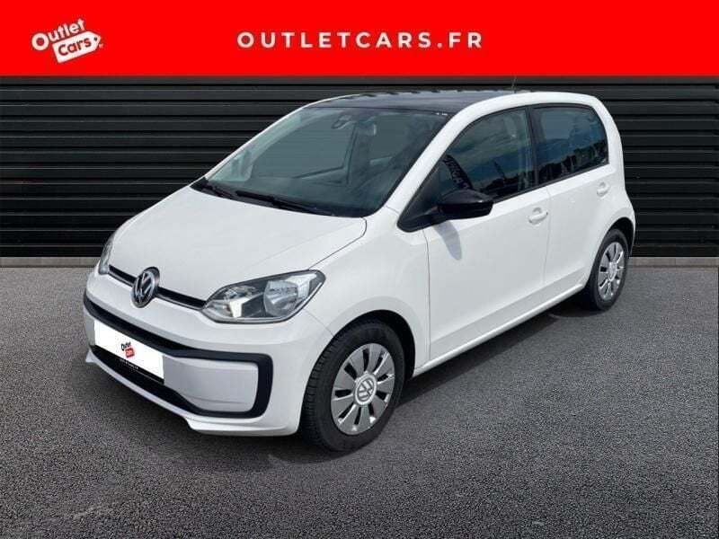 Blanc candy toit noir Utilisé 2017 VW up! move up! Citadine | 7 490 € (Prix cher) - Image 1/4
