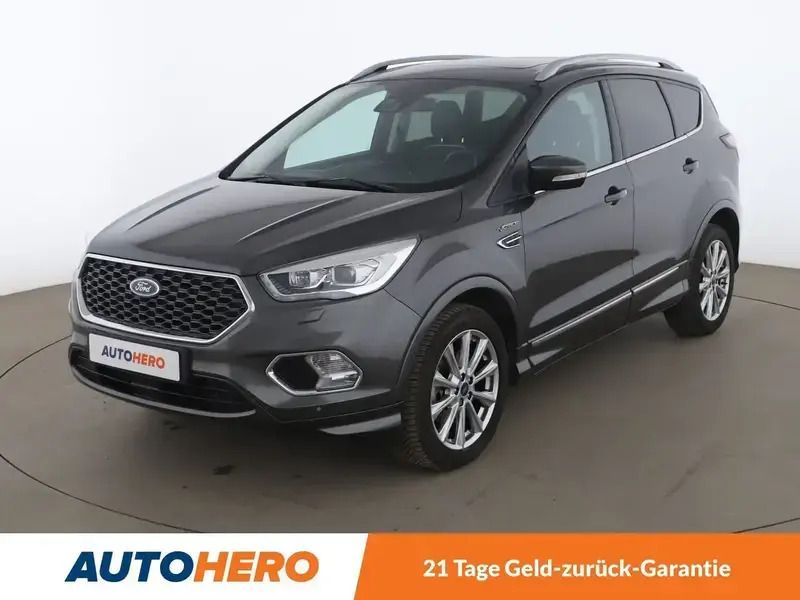 Gris Utilisé 2017 Ford Kuga Vignale SUV | 14 590 € (Super prix) - Image 1/2