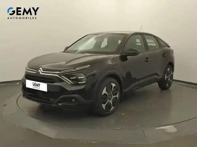 Noir perla nera metallise Occasion 2023 Citroën C4 PureTech Berline | 15 239 € (Prix juste) - Image 1/4