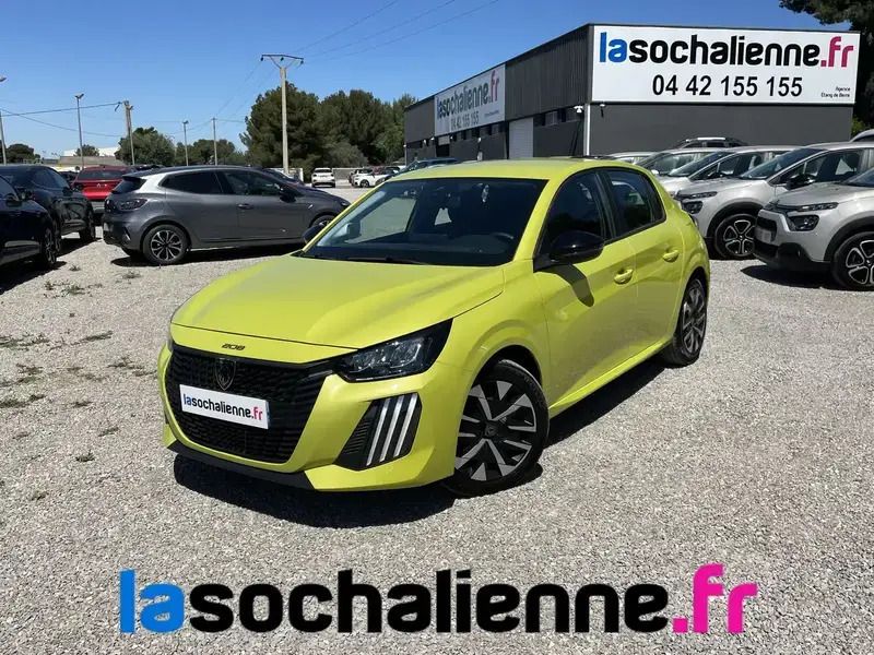 Jaune Utilisé 2024 Peugeot 208 Active Citadine | 15 980 € (Prix juste) - Image 1/4