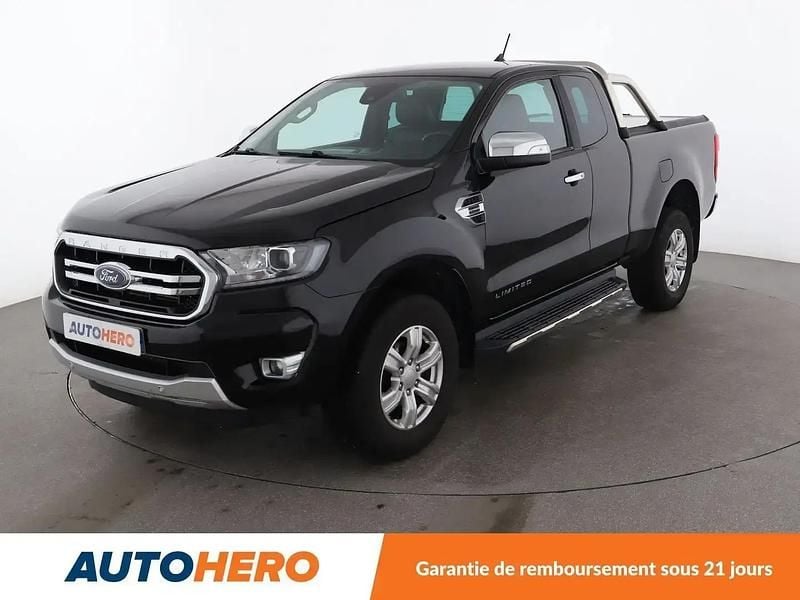Noir Occasion 2020 Ford Ranger Limited Pick-up | 28 090 € (Super prix) - Image 1/2
