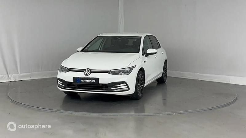 Blanc Utilisé 2020 VW Golf VIII Style Berline | 22 799 € (Prix juste) - Image 1/4