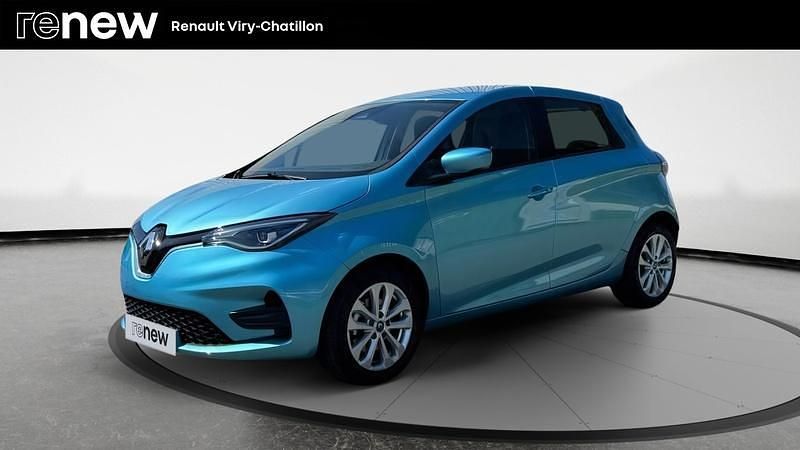 Bleu Utilisé 2021 Renault Zoe Zen Citadine | 14 990 € (Prix assez cher) - Image 1/4