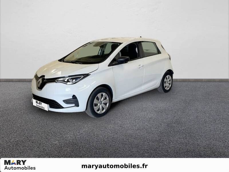 Blanc Utilisé 2020 Renault Zoe Life Citadine | 8 790 € (Super prix) - Image 1/4