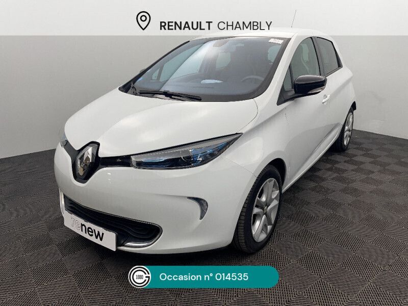 Blanc Utilisé 2016 Renault Zoe Zen Citadine | 5 990 € (Prix juste) - Image 1/4