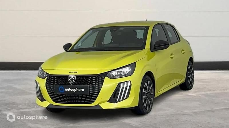 Jaune Occasion 2024 Peugeot 208 Active Citadine | 18 499 € (Prix juste) - Image 1/4