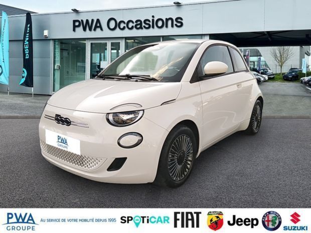 Blanc Utilisé 2022 Fiat 500e Citadine | 19 500 € (Prix assez cher) - Image 1/4