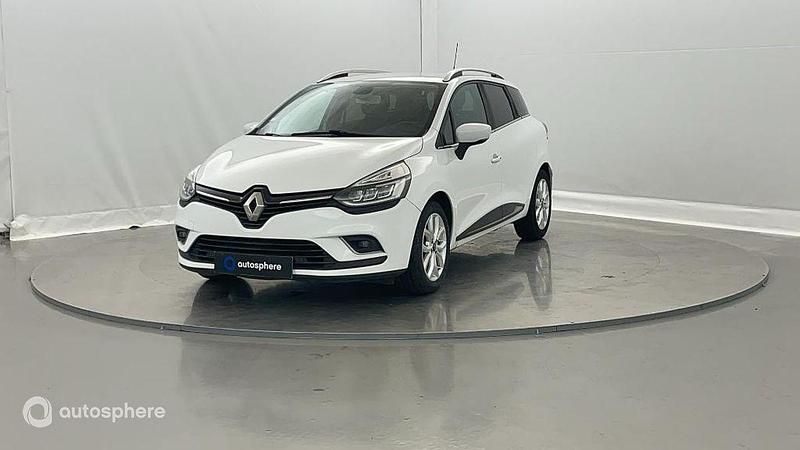 Blanc Utilisé 2018 Renault Clio GrandTour Intens Break | 10 999 € (Prix assez cher) - Image 1/4