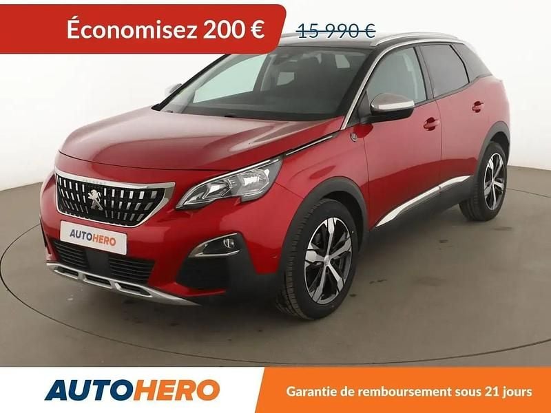 Rouge Utilisé 2019 Peugeot 3008 Crossway SUV | 15 790 € (Prix juste) - Image 1/2