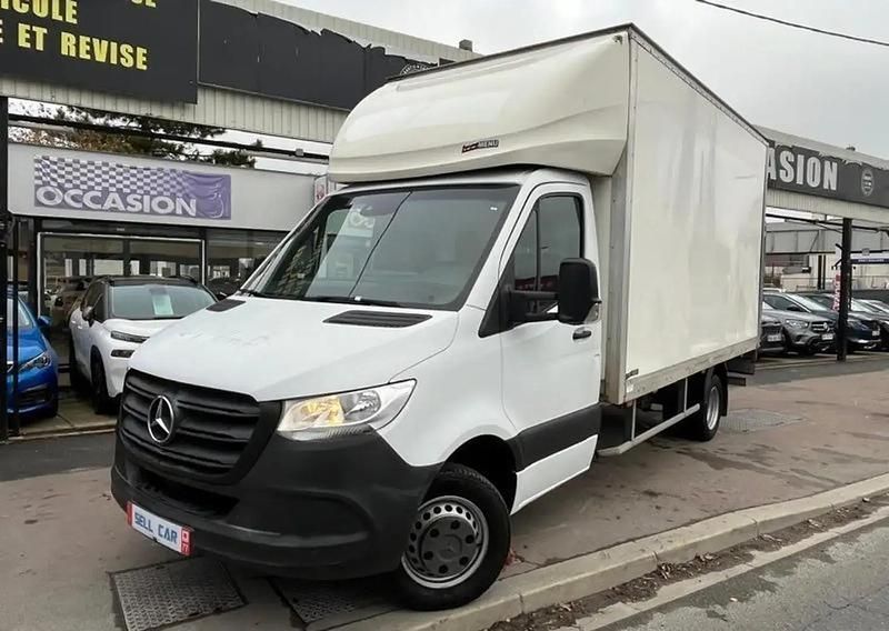Blanc Occasion 2019 Mercedes Sprinter Van | 22 800 € - Image 1/4