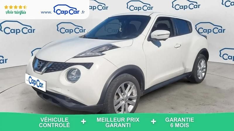 Blanc Utilisé 2015 Nissan Juke Acenta SUV | 6 990 € (Prix juste) - Image 1/4